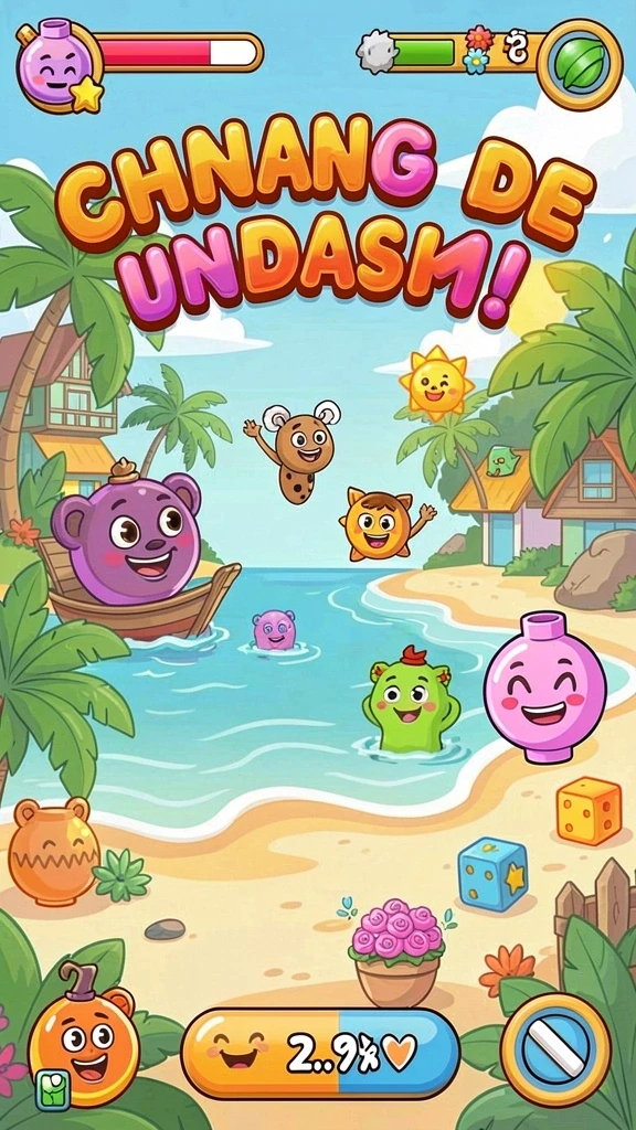 Level-game yang menantang dan seru untuk dimainkan.