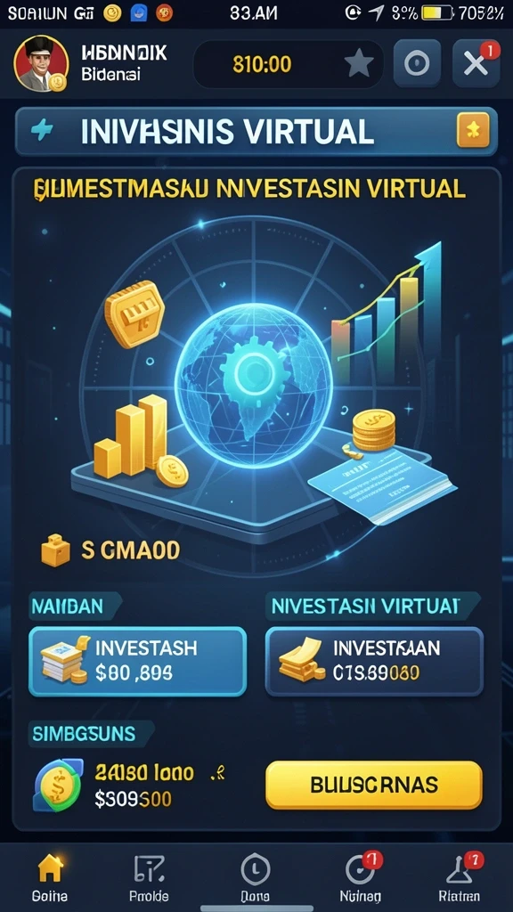 Contoh level dengan tantangan menarik dan grafik yang menawan.