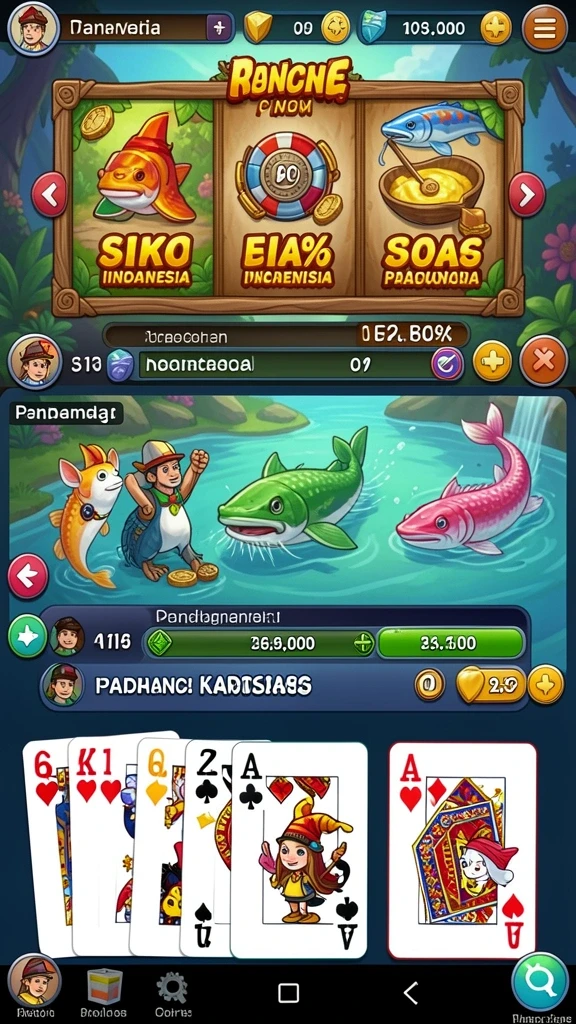 Fitur bonus harian yang menarik.