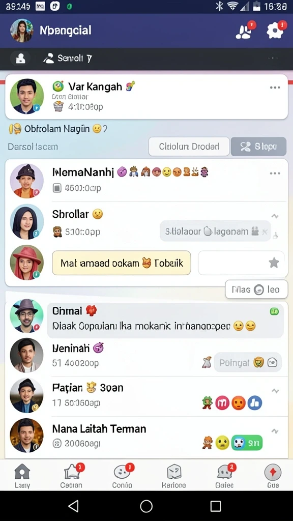 Karakter unik dengan kemampuan spesial.