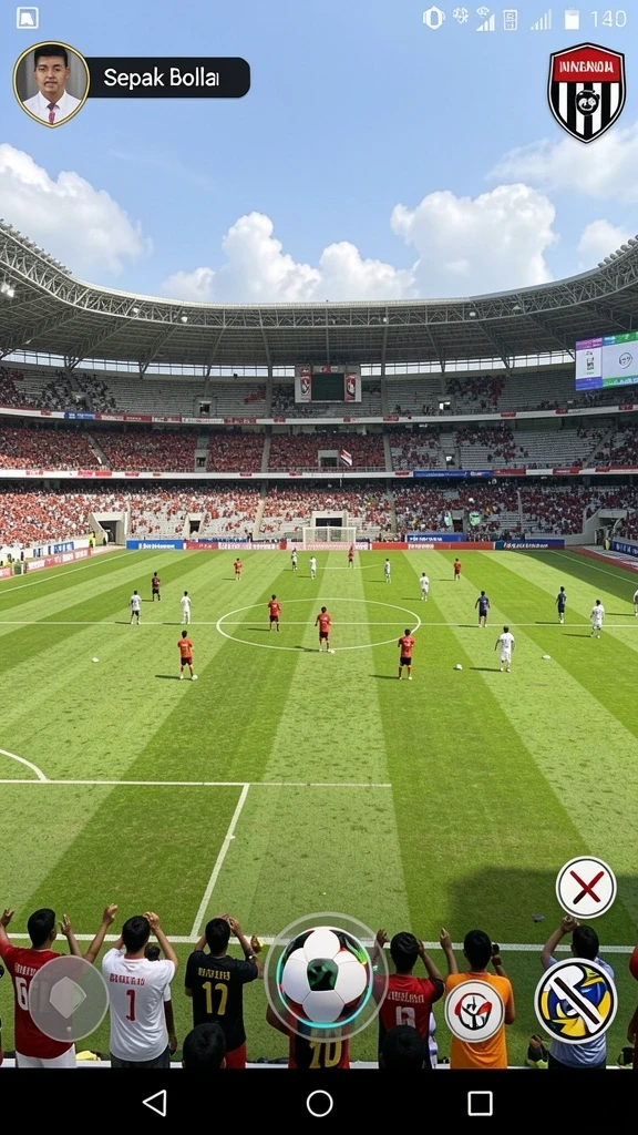 Fitur tantangan harian untuk meningkatkan skill pemain.