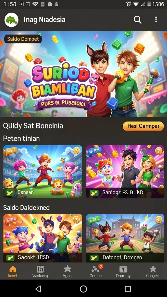 Mini-game yang menguji strategi finansial Anda.