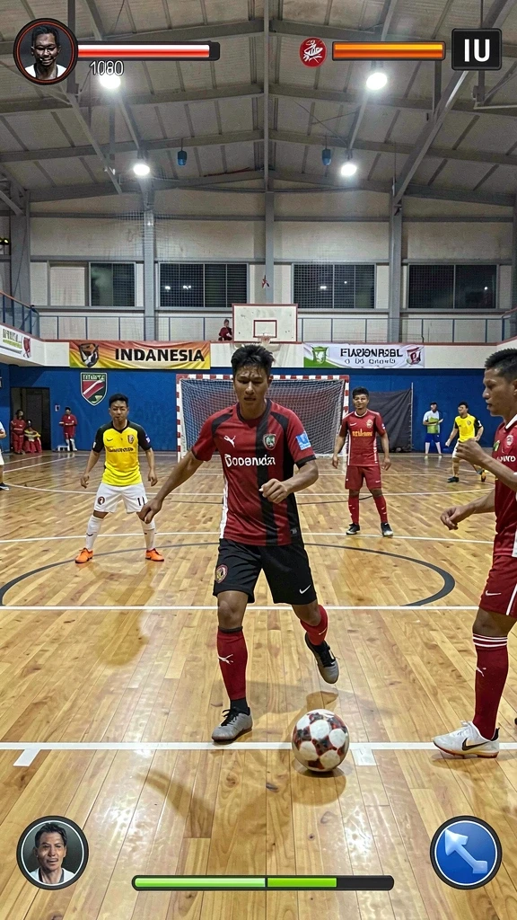 Screenshot menunjukkan tampilan antarmuka permainan yang menarik.