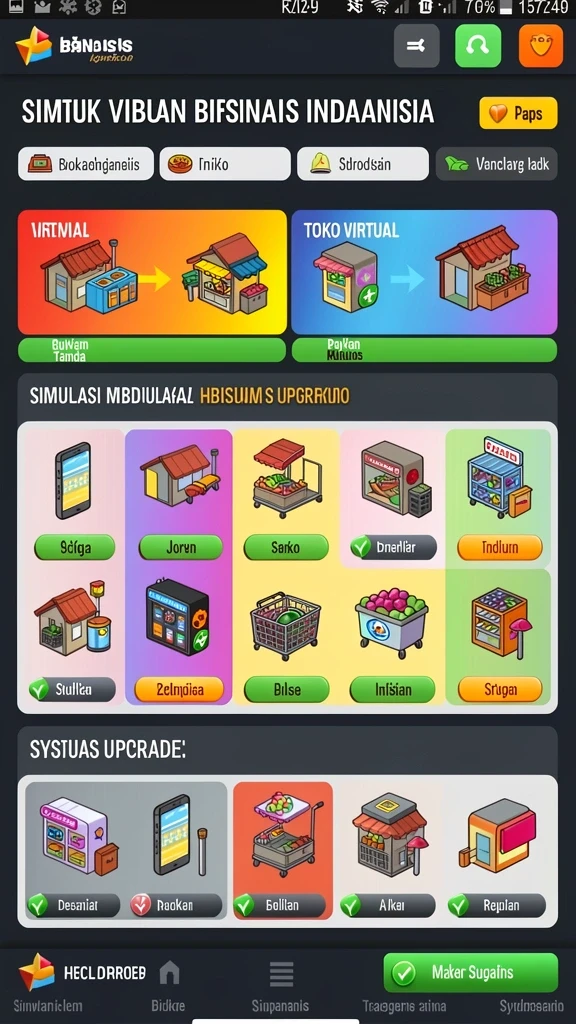 Screenshot memperlihatkan sistem reward bagi pengguna.