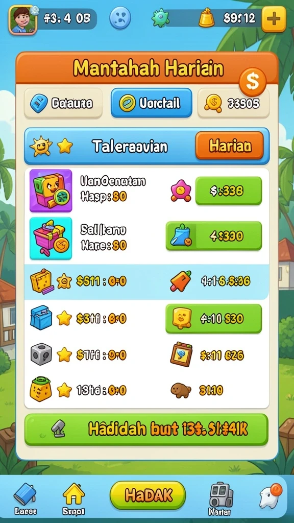 Tampilan grafis yang menawan dan menarik.