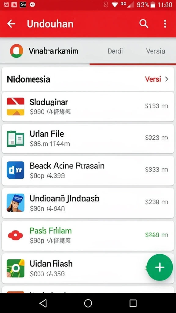 Tampilan antarmuka yang ramah pengguna.
