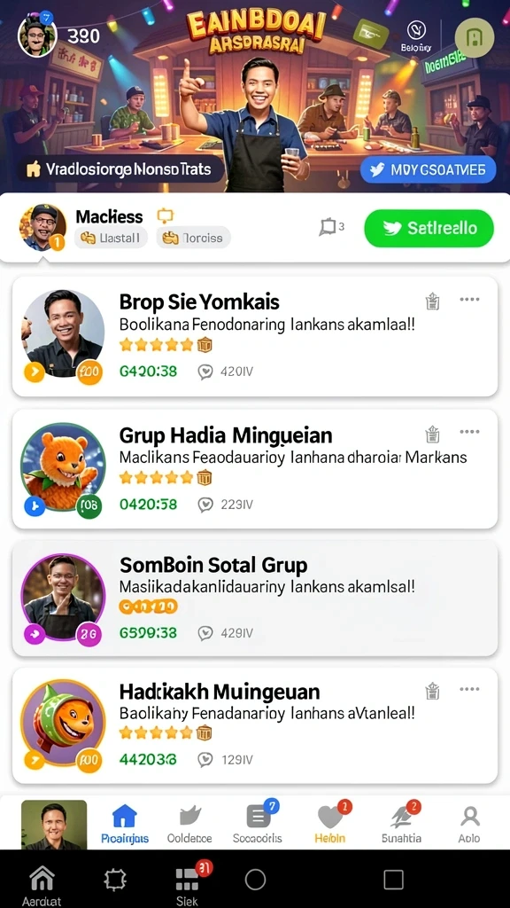 Mode permainan baru yang menambah keseruan.