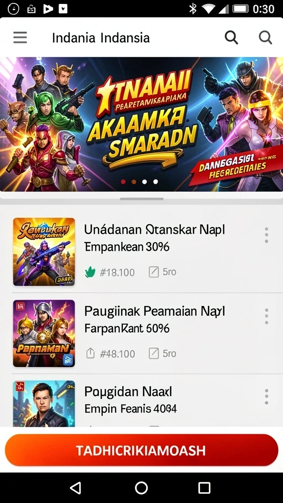 Tampilan awal game HAJITOTO yang menarik.