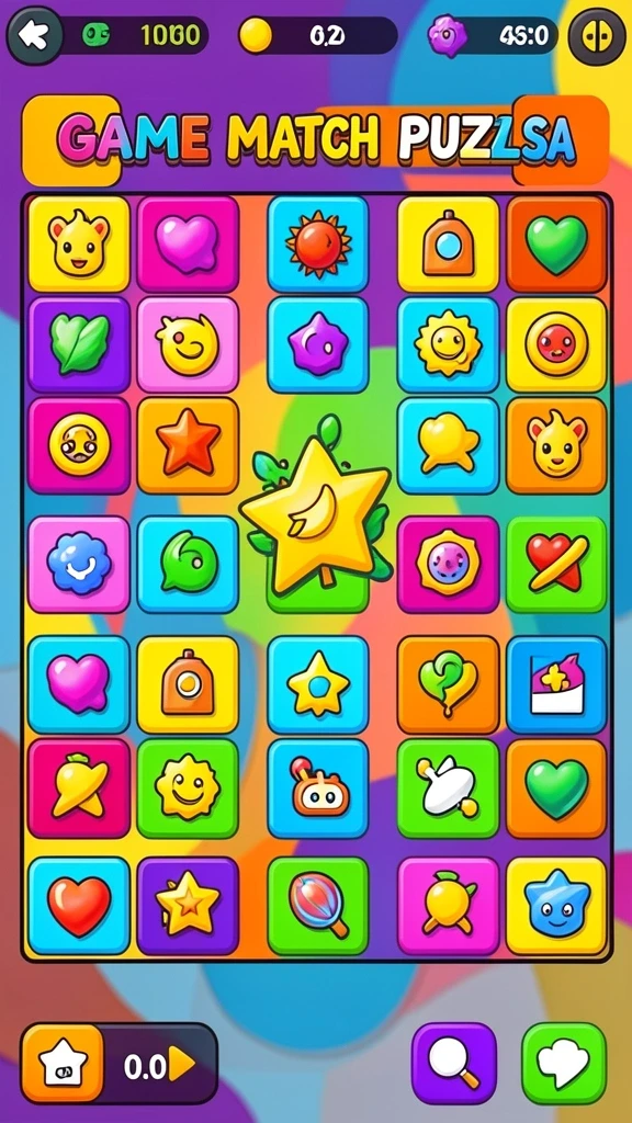 Tangkapan layar menampilkan grafis menarik dari game.