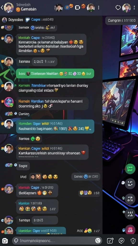 Fitur sosial yang memudahkan interaksi antar pemain.