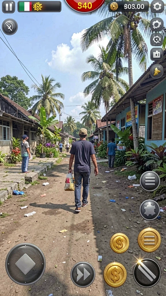 Gameplay yang adiktif dan mudah dipahami oleh semua kalangan.