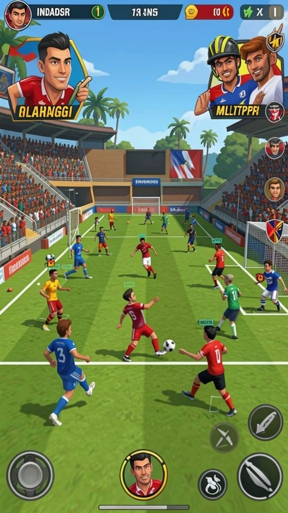 Grafis permainan yang memukau dan detail.