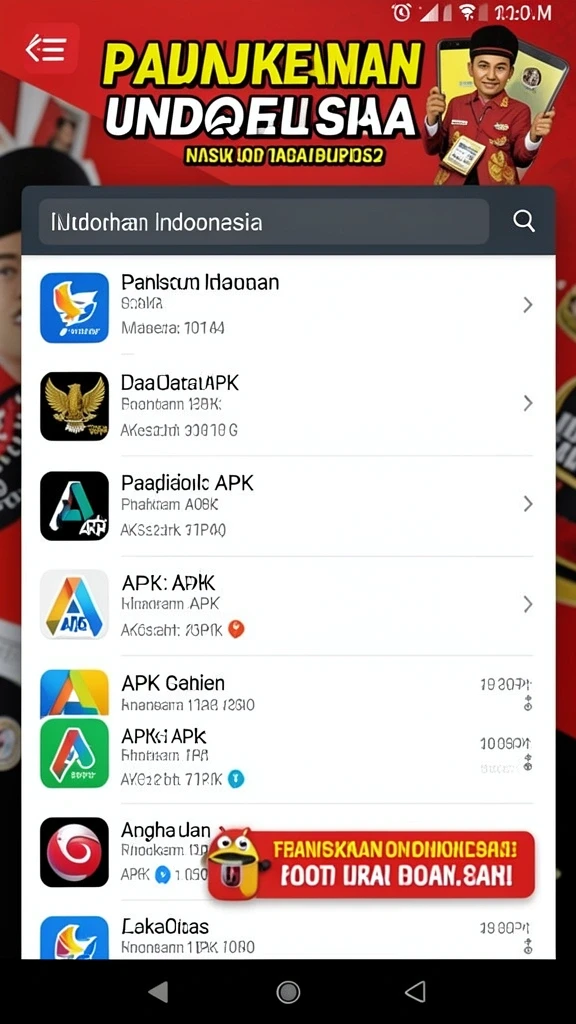 Screenshot menunjukkan mode permainan kompetitif.