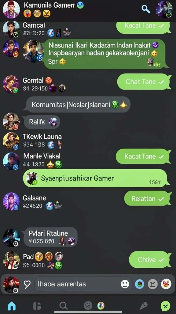 Fitur mode permainan kompetitif yang mengasyikkan.