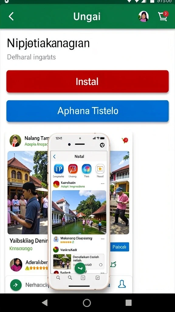 Tampilan antarmuka yang menarik dan mudah digunakan.