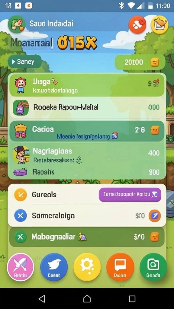 Grafis yang memukau membuat permainan semakin seru.