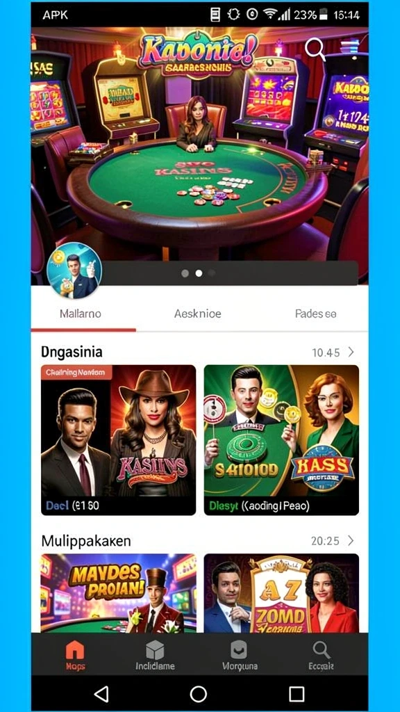 Tampilan antarmuka LPO88 yang menarik dan mudah digunakan.
