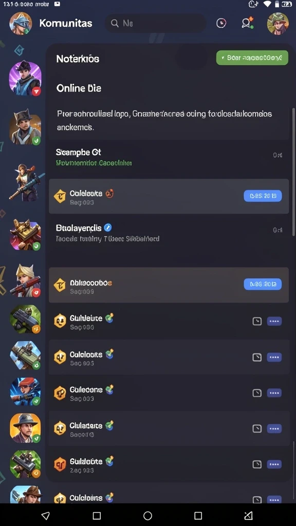 Beragam pilihan permainan slot yang menghibur.
