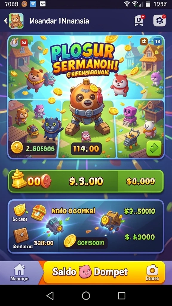 Fitur bonus bulanan yang terus memikat pemain.