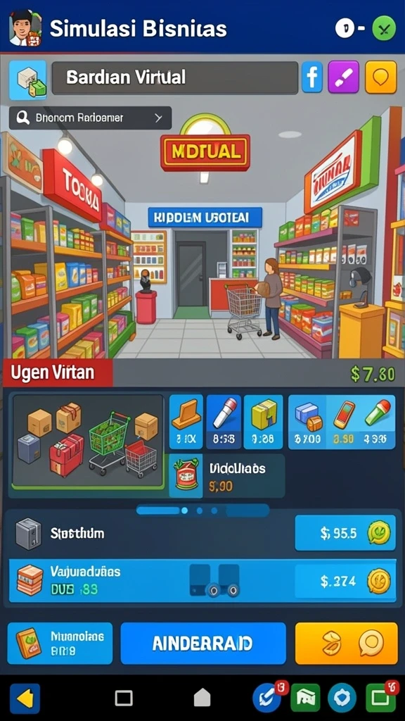 Tampilan antarmuka yang user-friendly dan intuitif.