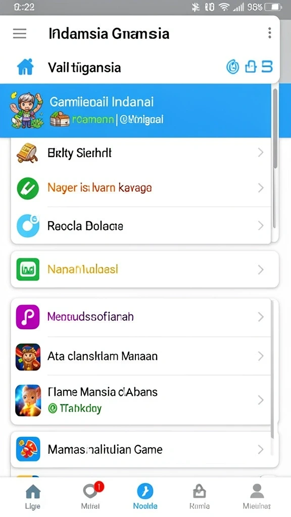 Tampilan antarmuka yang user-friendly dan mudah dinavigasi.
