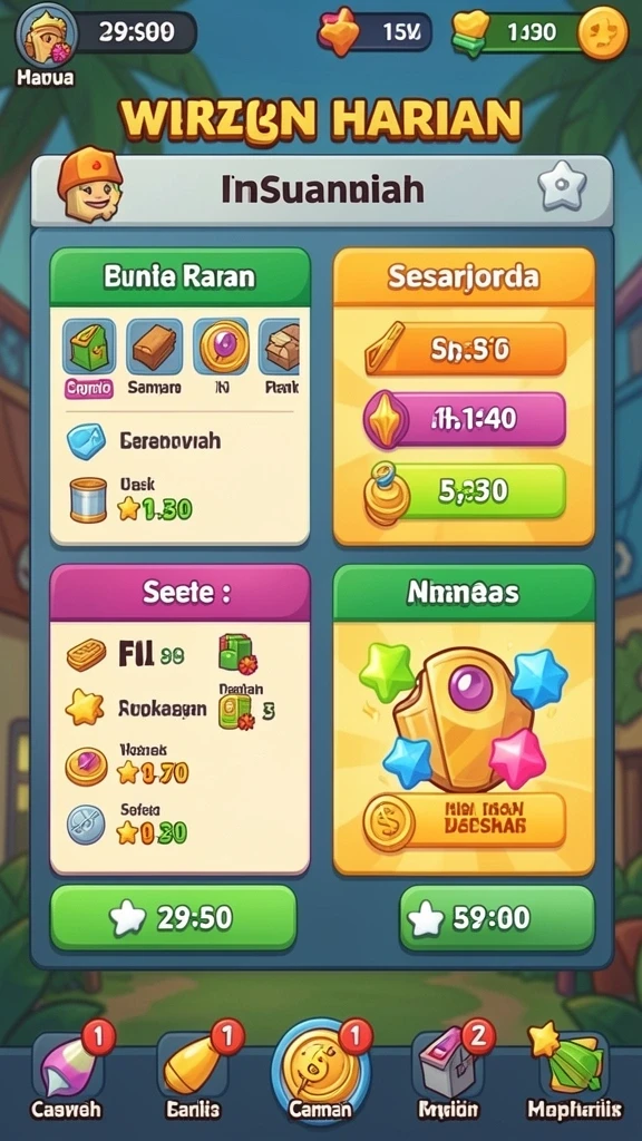 Fitur multiplayer untuk bermain bersama teman.