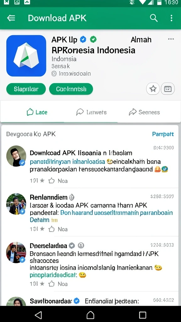 Tampilan antarmuka yang intuitif dan mudah dipahami.