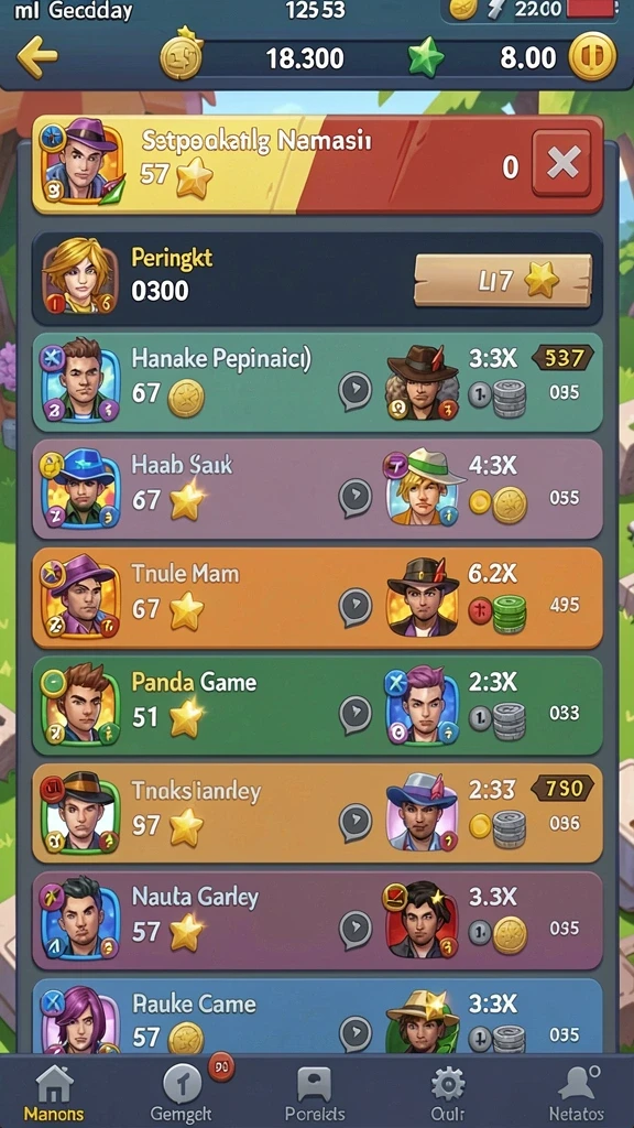 Mode permainan multiplayer yang mendebarkan dan seru.