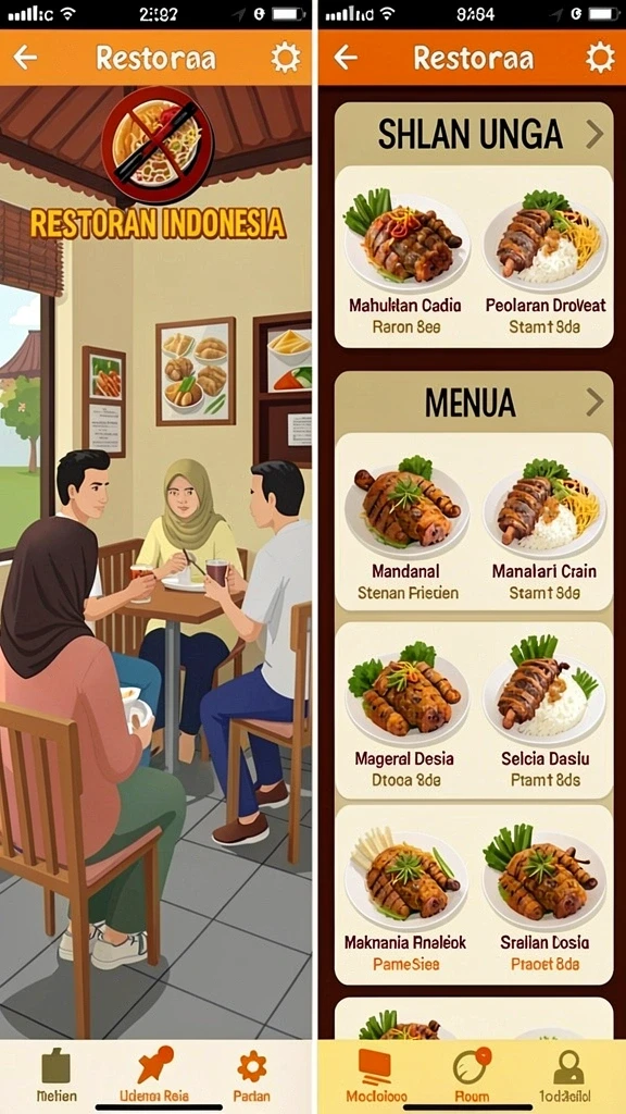 Komunitas aktif yang saling mendukung.