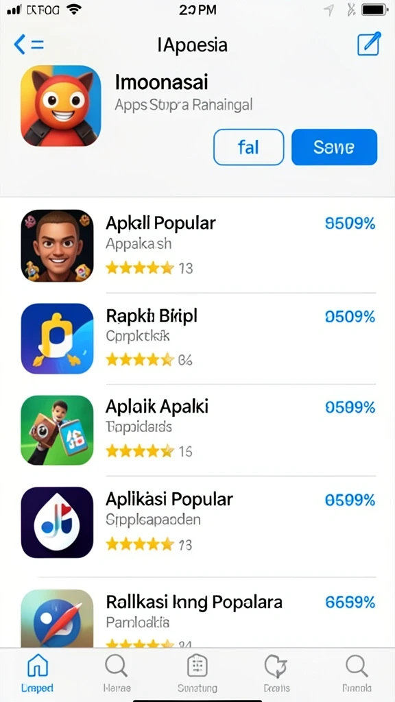 Fitur turnamen berhadiah yang mengasyikkan.